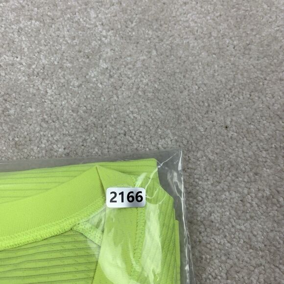 Lululemon Metal Vent Tech T Shirt Men Size XL Neon Green Yellow Gym Workout - Picture 16 of 16